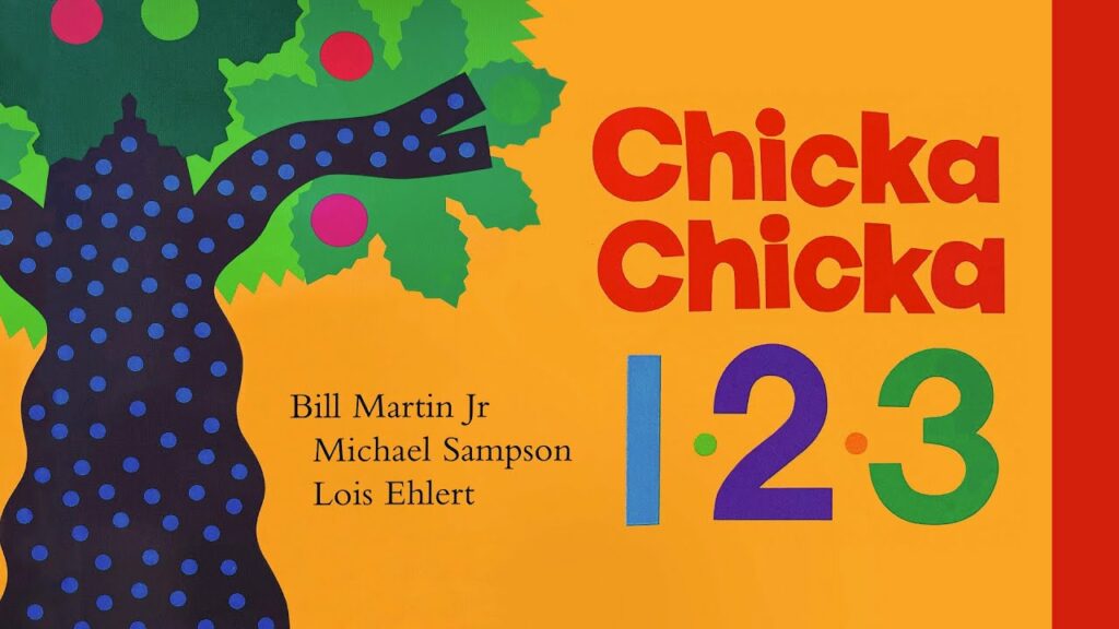 Books such as Chicka Chicka 1, 2, 3 or Ten Little Monkeys