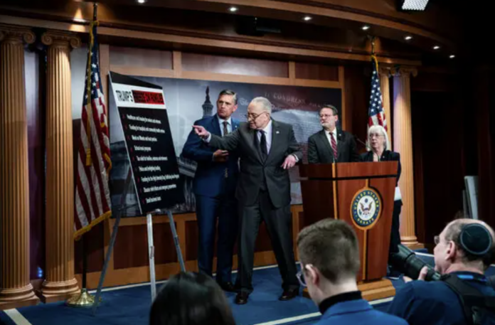 Democrats Struggle To Keep Up With Trump's Rapid Pace
